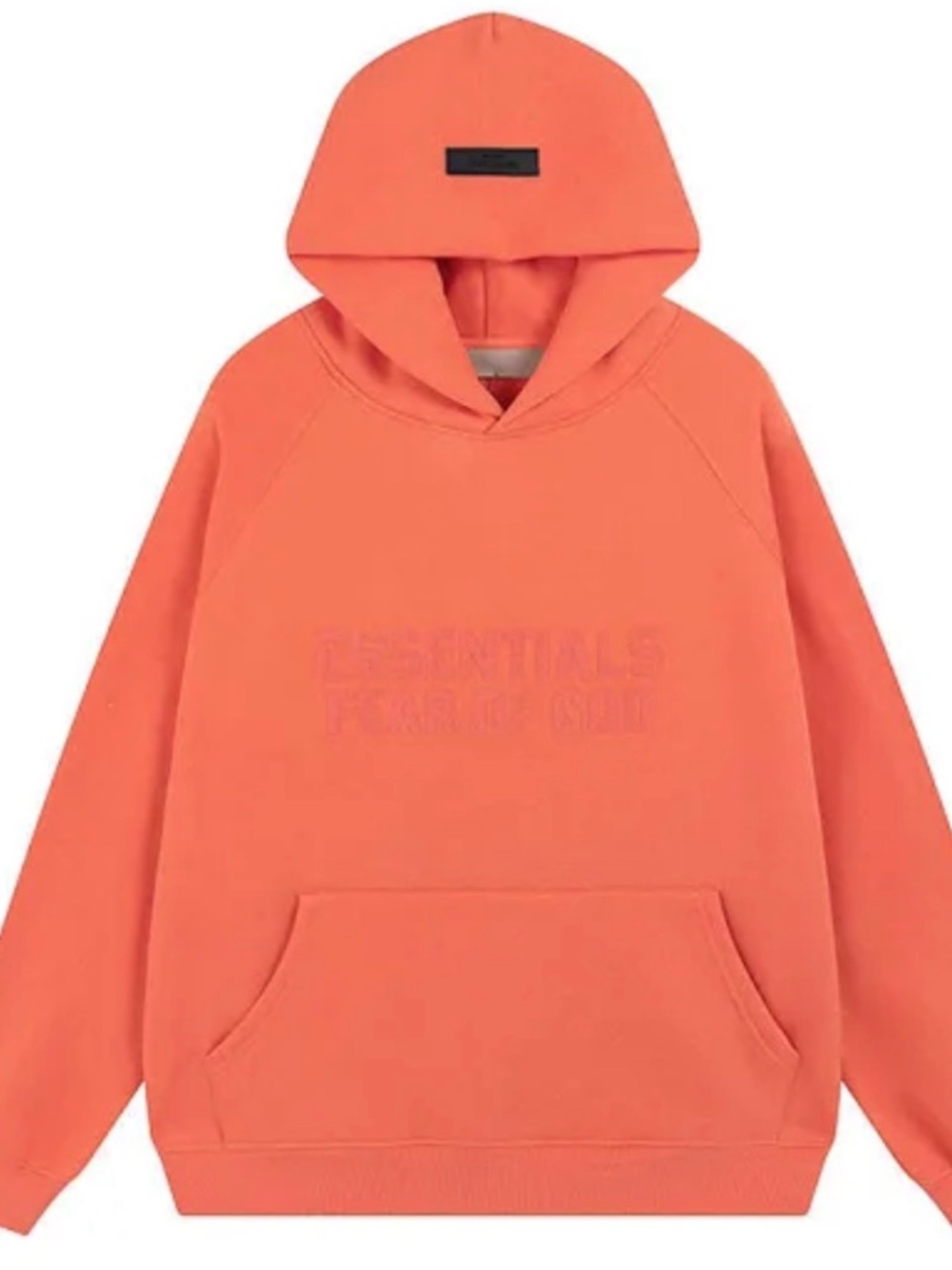 Essentials Fear of God coral Hoodie NWT Size L